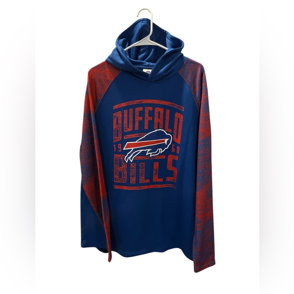 Buffalo Bills Blue and Red Men's Sweater